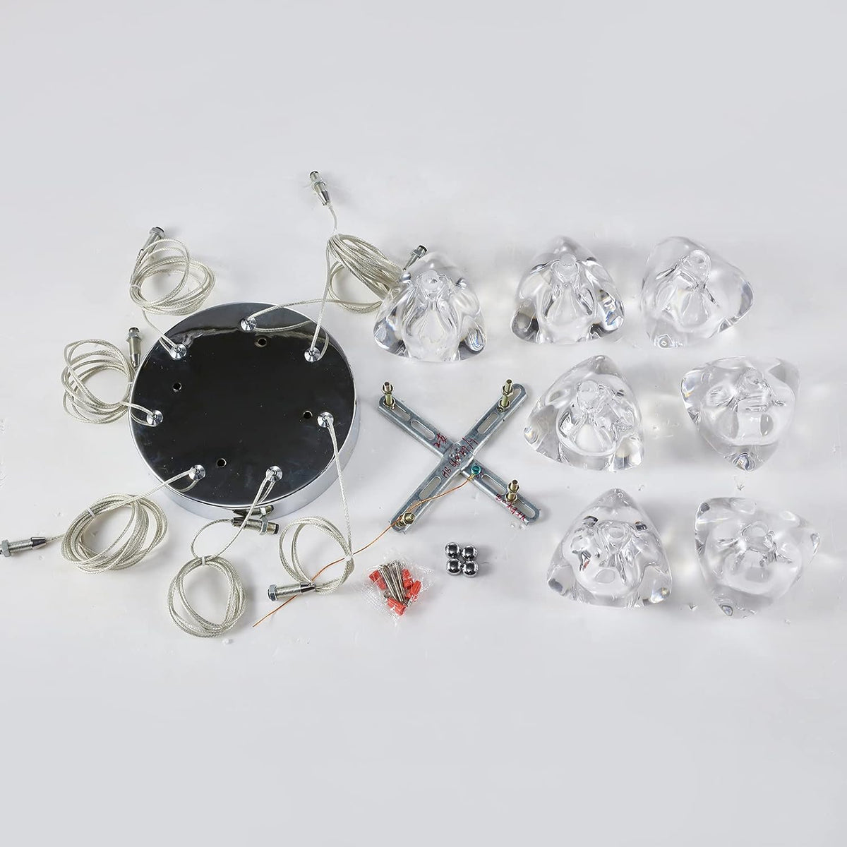 Crystal Chandelier 7 Lights Ceiling Fixture X877