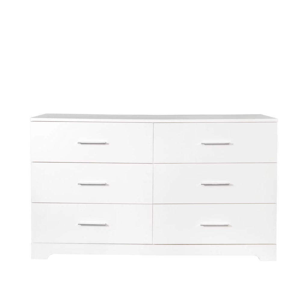 6 Drawer White Dresser R223544