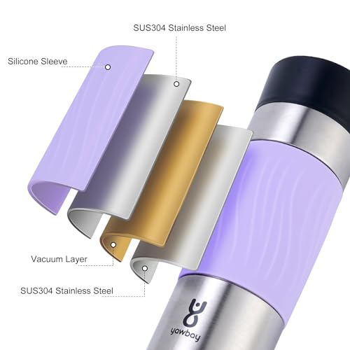 16 oz Stainless Steel Insulated Travel Coffee Mug B254163