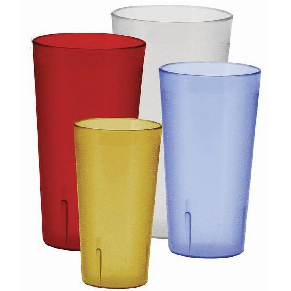 Clear Pebbled Plastic Tumbler H477122