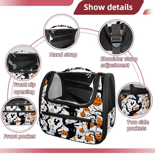 Soft Sided Pet Carrier for Small Medium Cats Dogs T6989