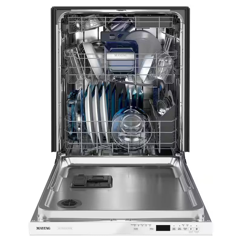 White Built-in Tall Tub Dishwasher O691194
