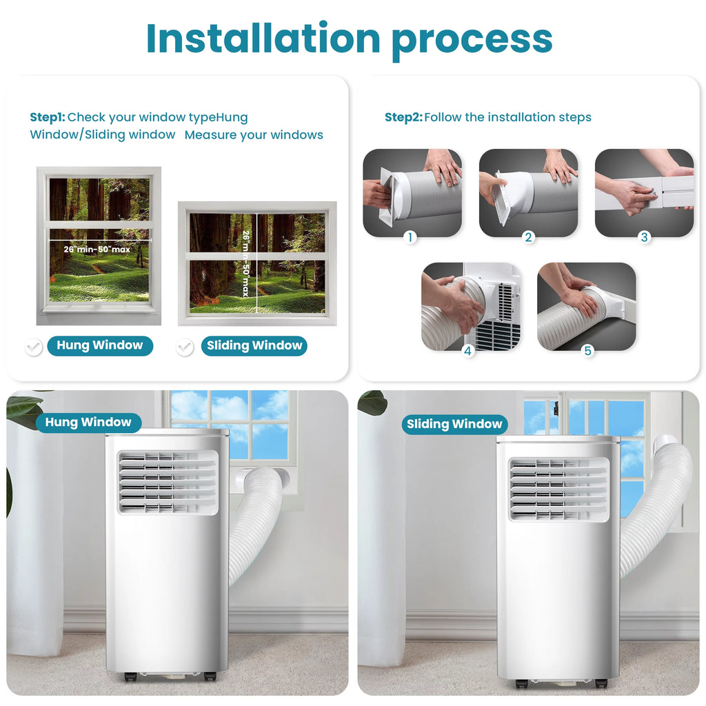 Portable Air Conditioner 5000BTU 3 in 1 V5594