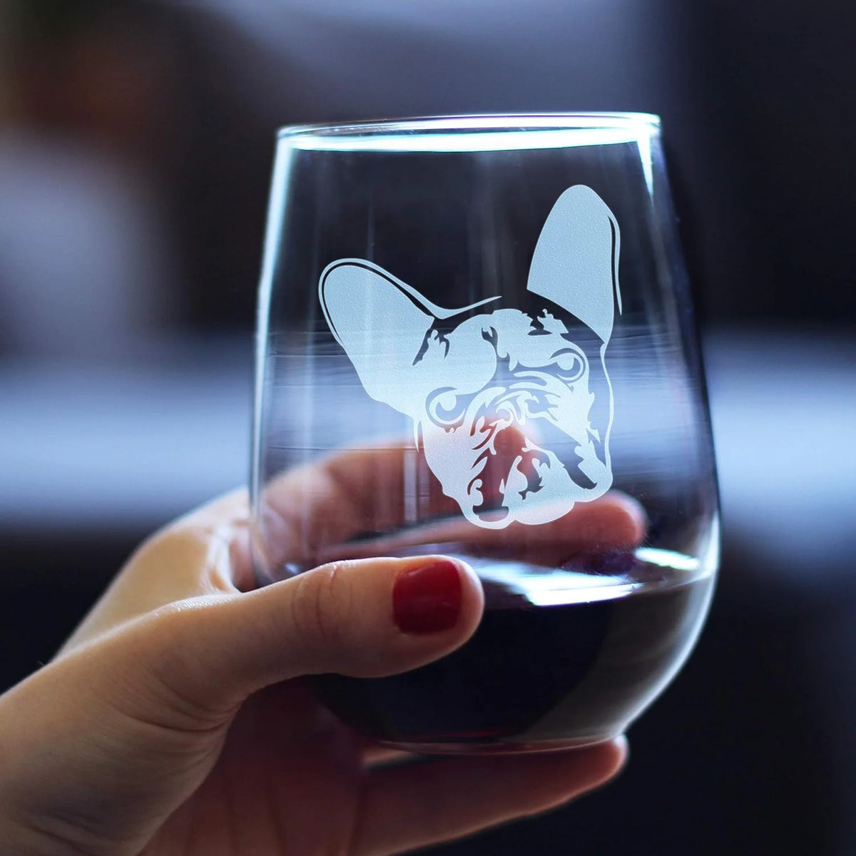 French Stemless Wine Glass 17 Oz I9045