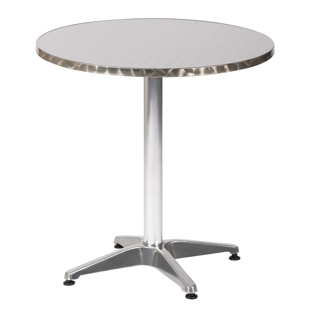27.5 Round Aluminum Bistro Table P914
