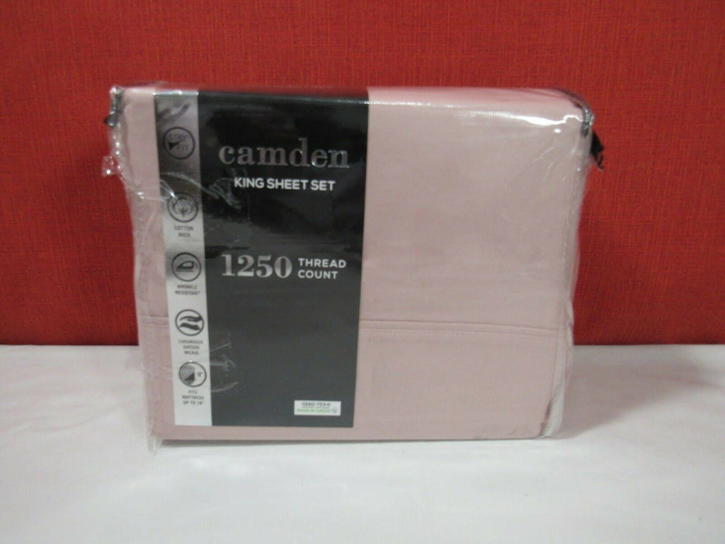 King Blush 4 pc. Sateen Sheet Set B101496