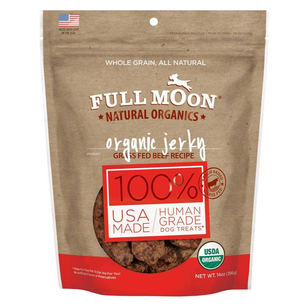 Organic Beef Jerky Dog Treats I556791