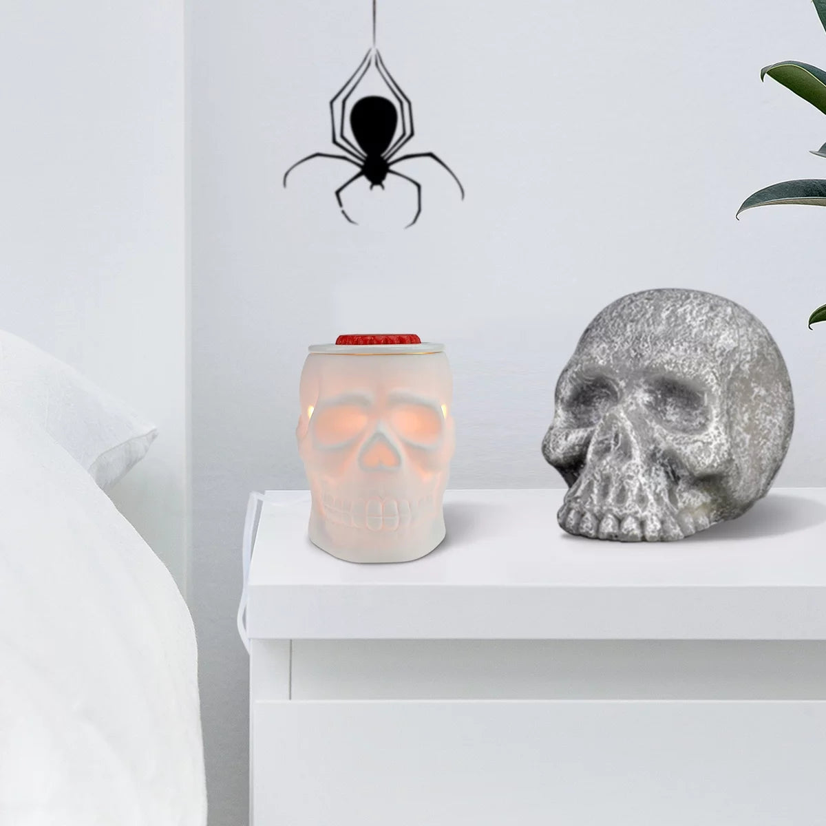 White Ceramic Electric Wax Warmer L3638