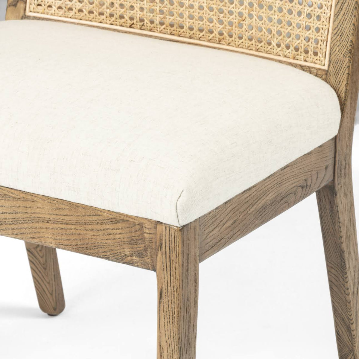 Armless Cane Dining Chair L281