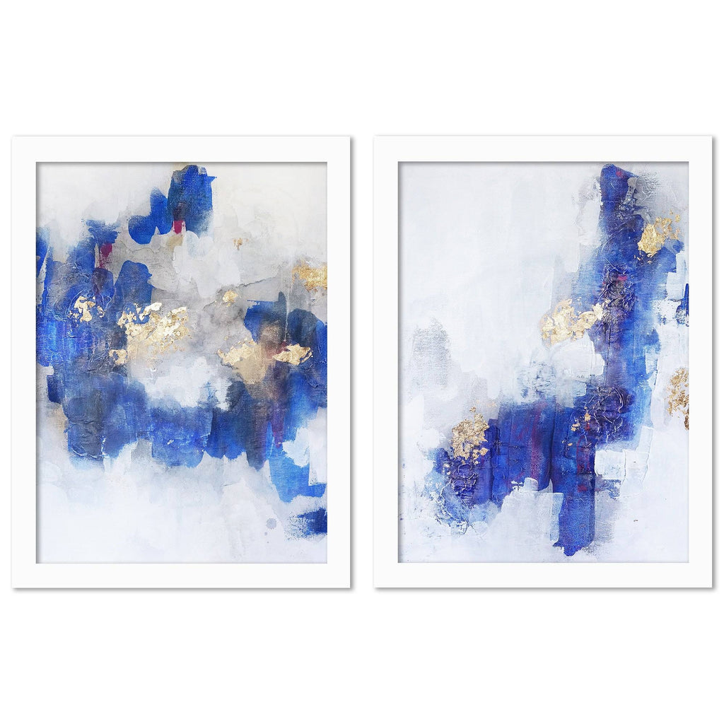 White Framed Print Set D575572