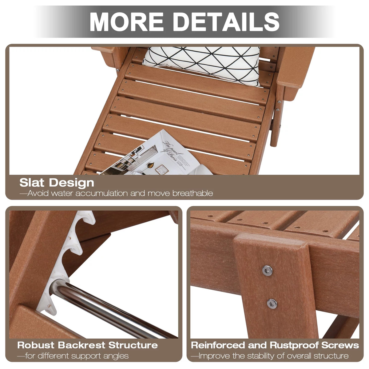 Adjustable HDPE Lying Bed A120