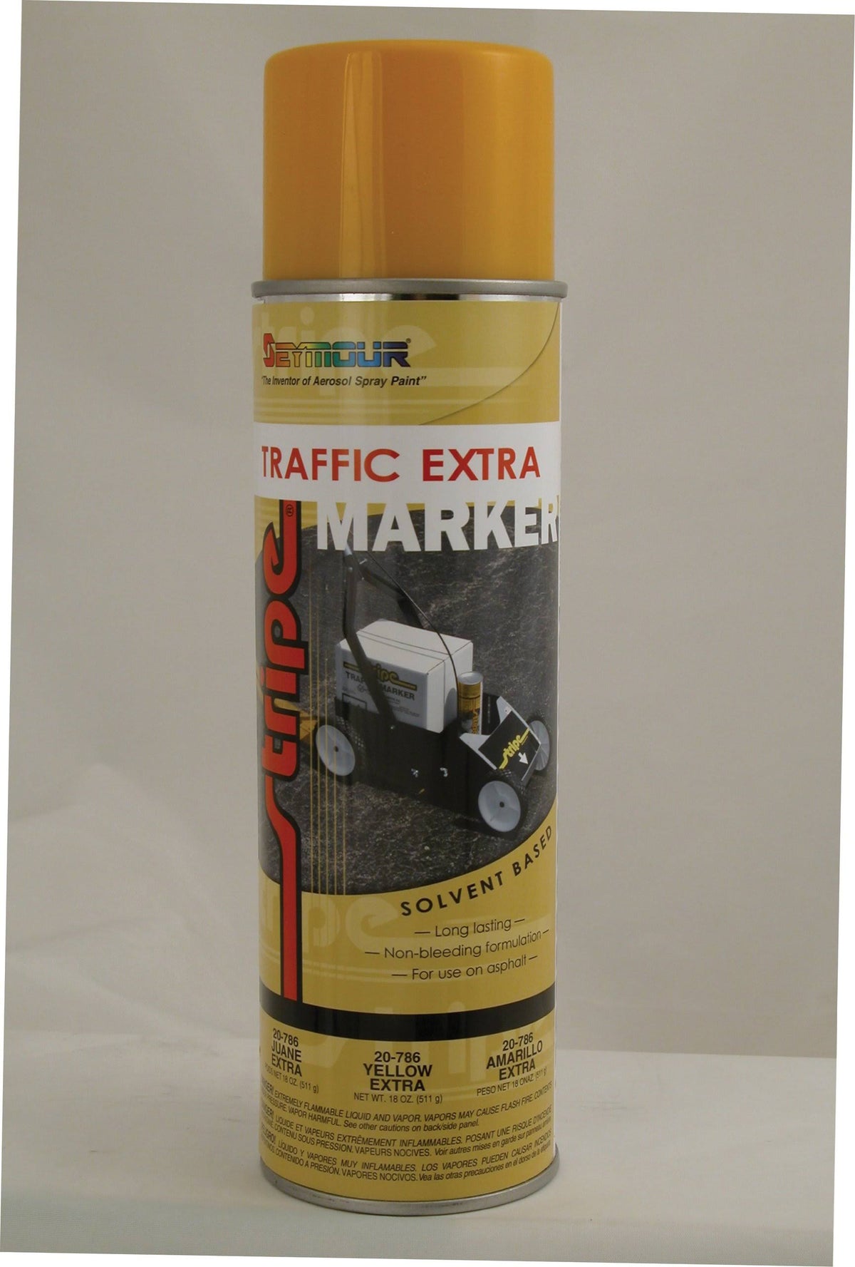 Yellow Traffic Marker, Pack of 12 W40538