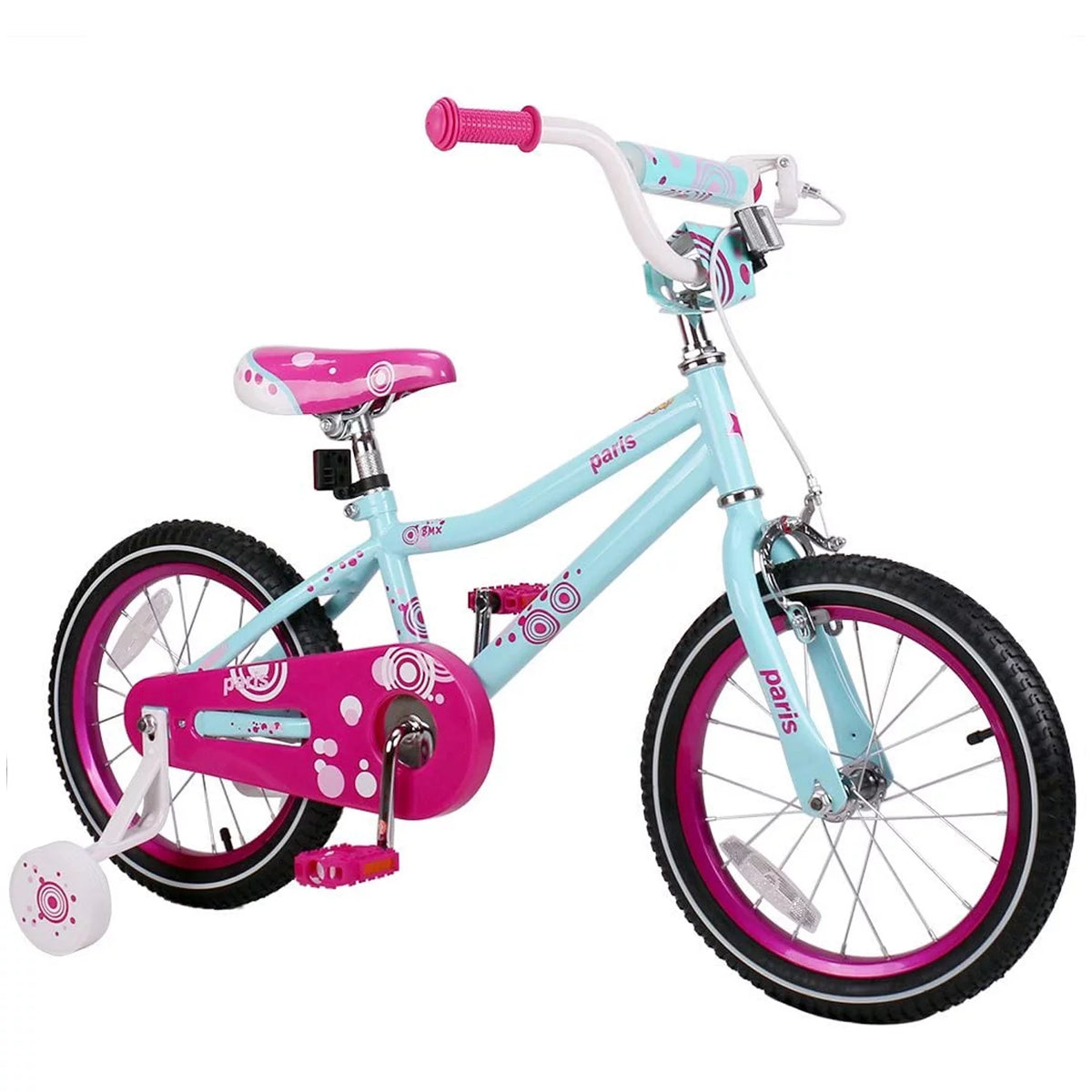 18 Inch Girls Training Wheel Bike E4079
