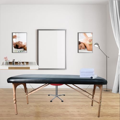 Black Waterproof PU Massage Table Cover V45032