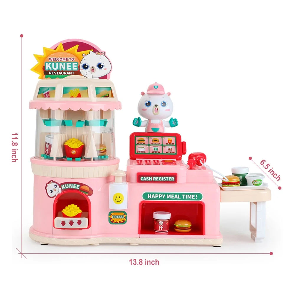 Toy Cash Register Play Set with Scanner I1816