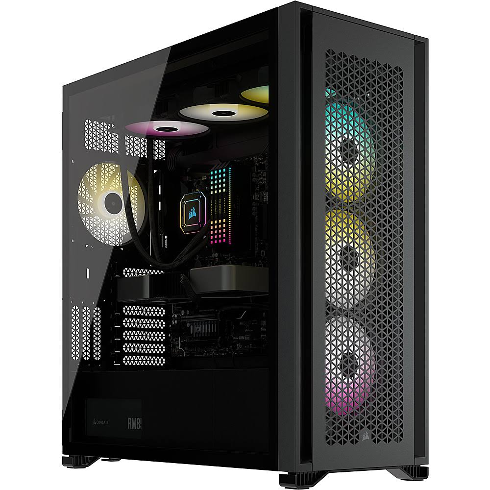 Black Full-Tower ATX PC Case B415758