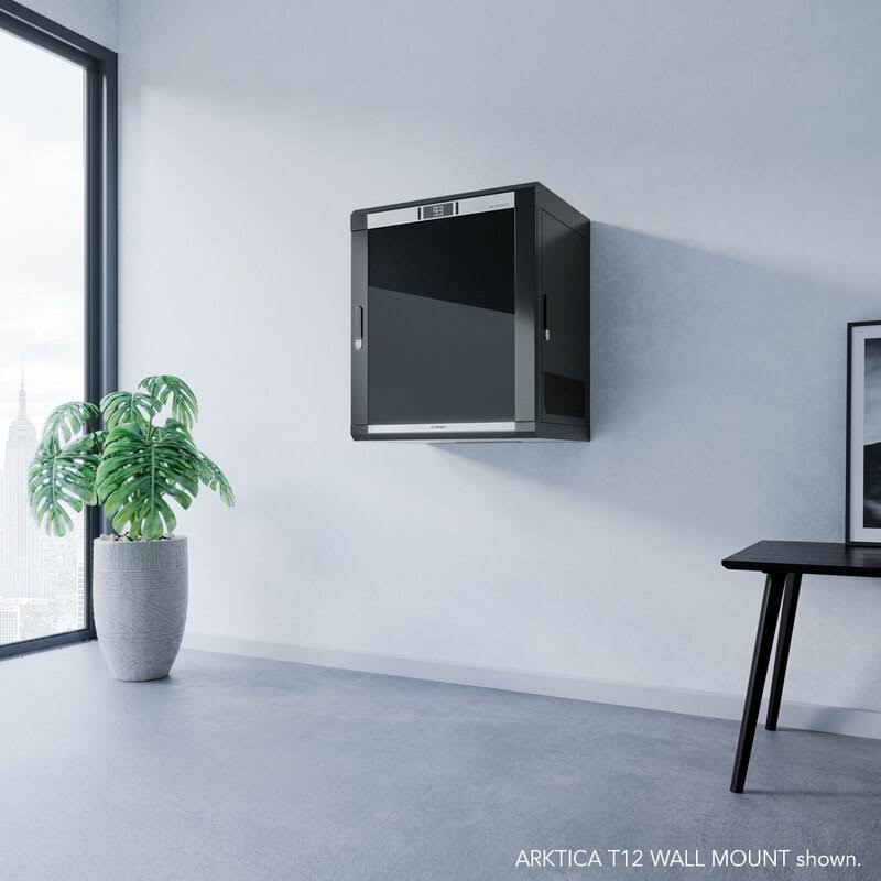 Wall Mount Equipment Rack Cabinet with Smart Controller 12U M16106