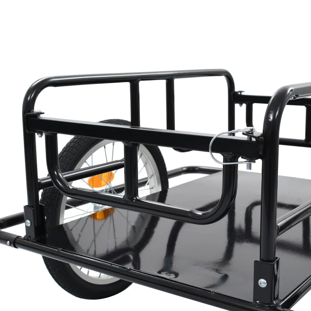Steel Black Bike Cargo Trailer G4114
