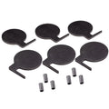 6 Pieces Q235 Steel Shooting Range Targets D88505