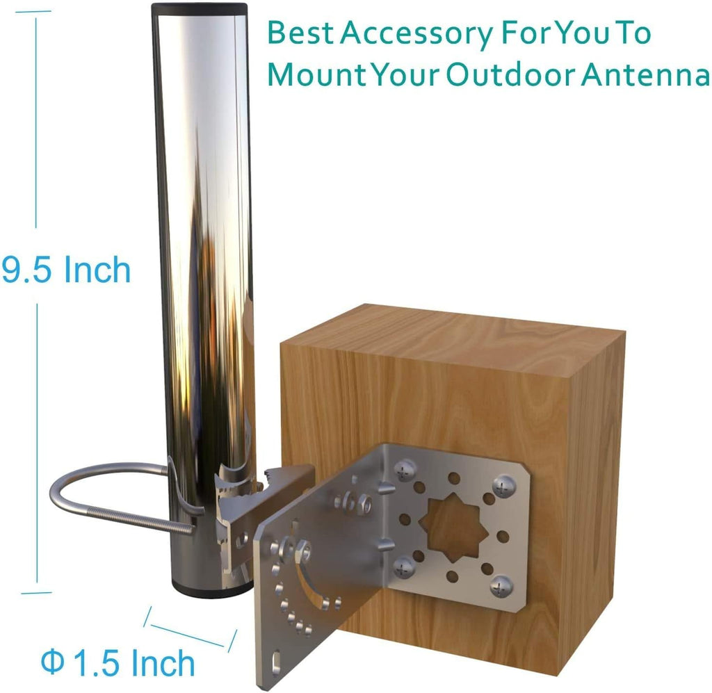 Antenna Pole Mount with U-Bracket Assembly H95267