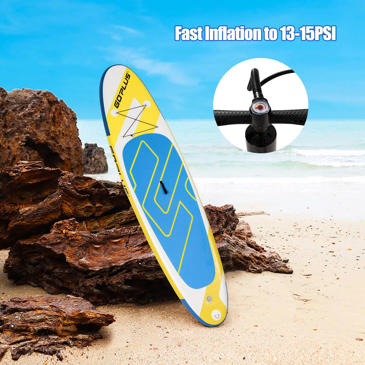 11ft Inflatable Stand Up Paddle Board N88679