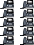 IP Phone 10 Pack 12 VoIP Accounts 3.7-Inch Graphical Display J4727