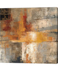 Silver and Amber Canvas Art 36x22 D891968