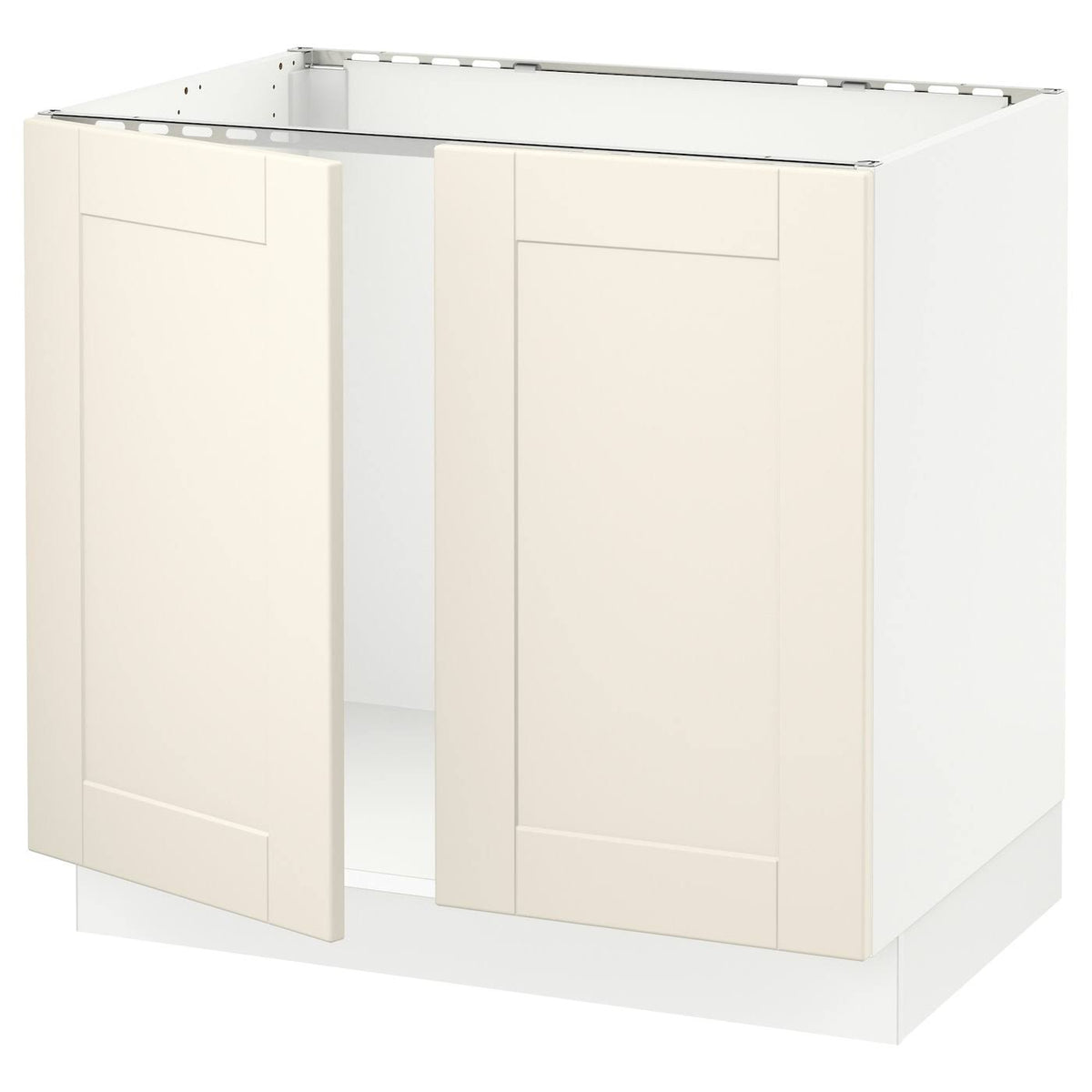 White Base Cabinet with 2 Doors C35435