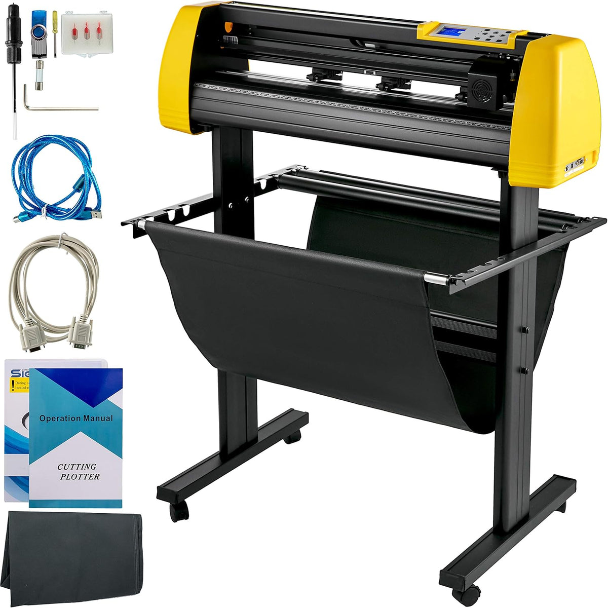 Vinyl Cutter Machine, 34 in Plotter Printer with Floor Stand X4618