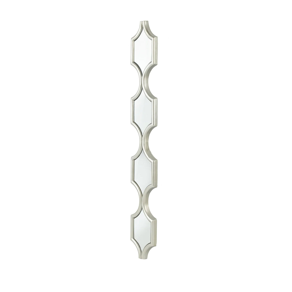 Silver Long Narrow Wall Mirror D980727