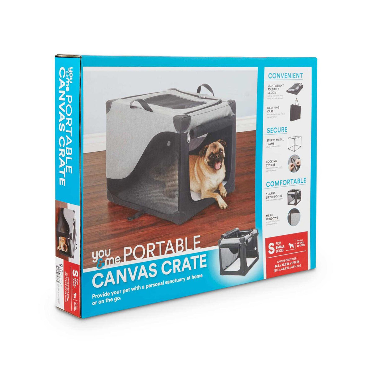 Canvas Dog Crate D7602