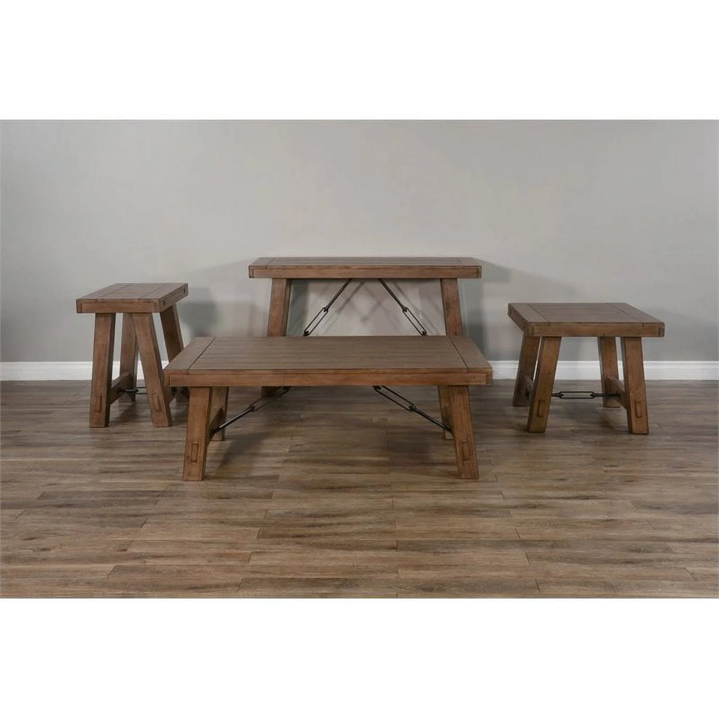 25" Mahogany Wood End Table U11737