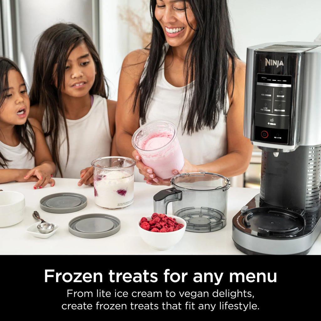Ice Cream Maker with 2 Pints A106810
