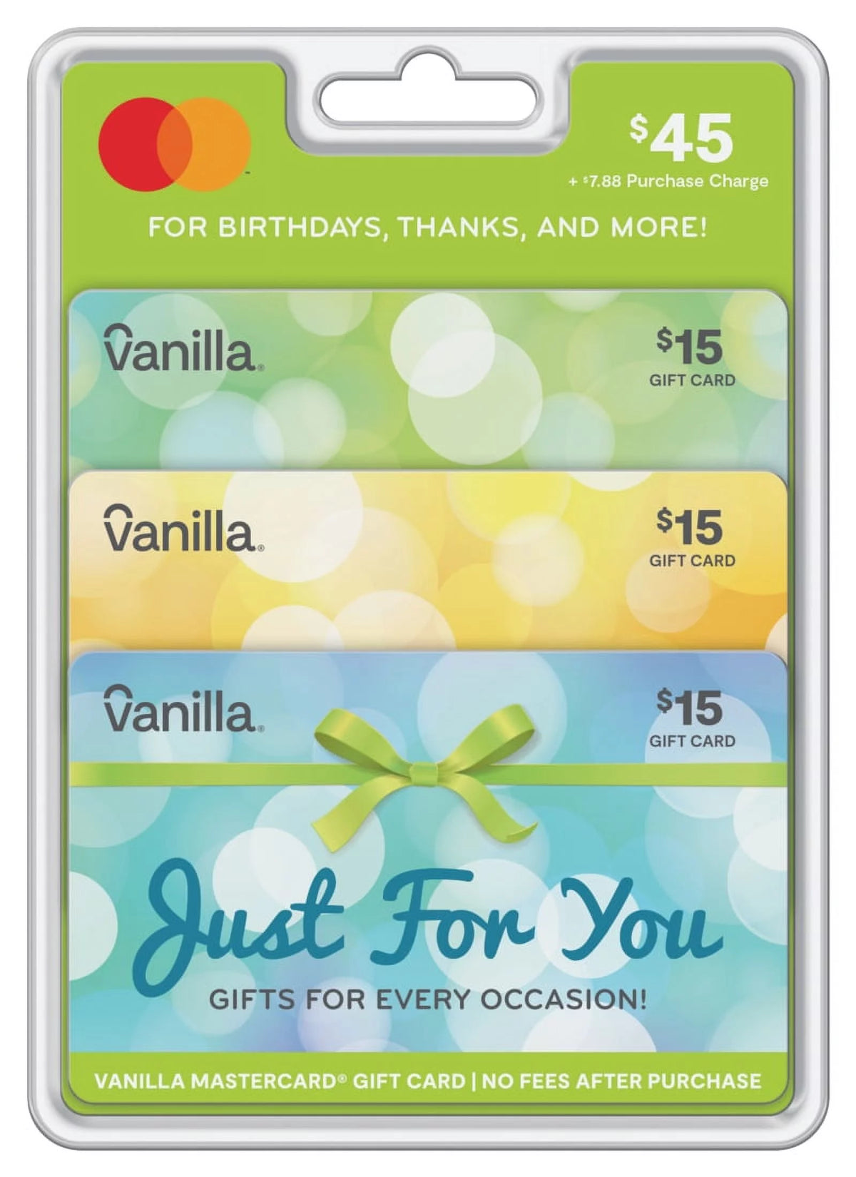 Vanilla Mastercard Gift Card Multi-pack W753