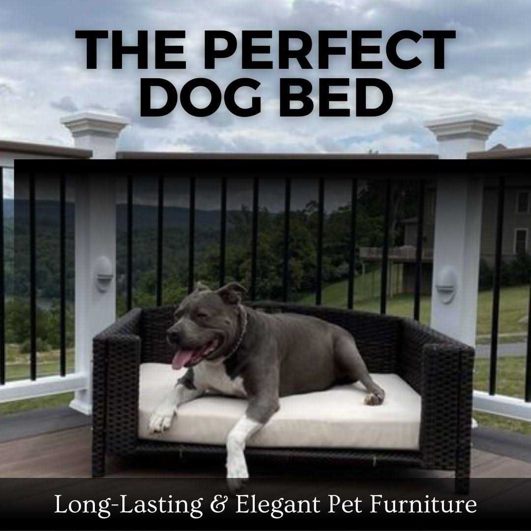 Rattan Rectangular Pet Sofa S9773