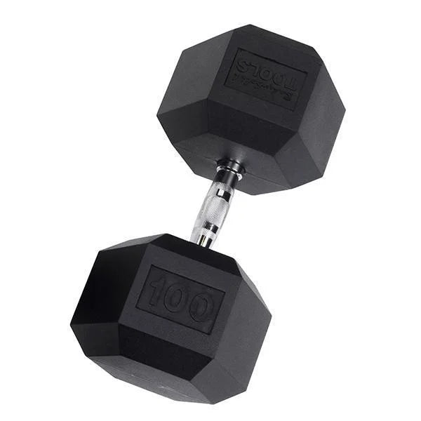 Rubber Hex Dumbbell D5651