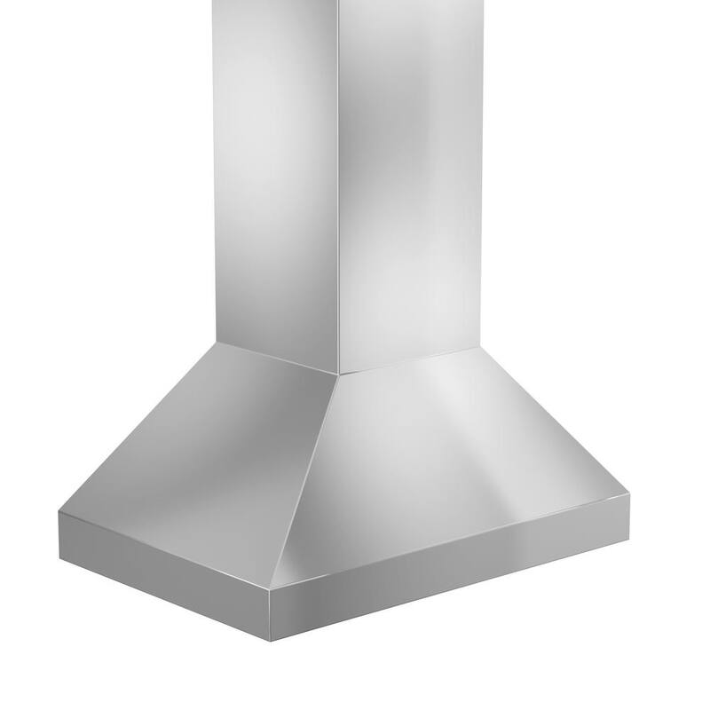36 in. 500 CFM Ducted Island Mount Range Hood R869588