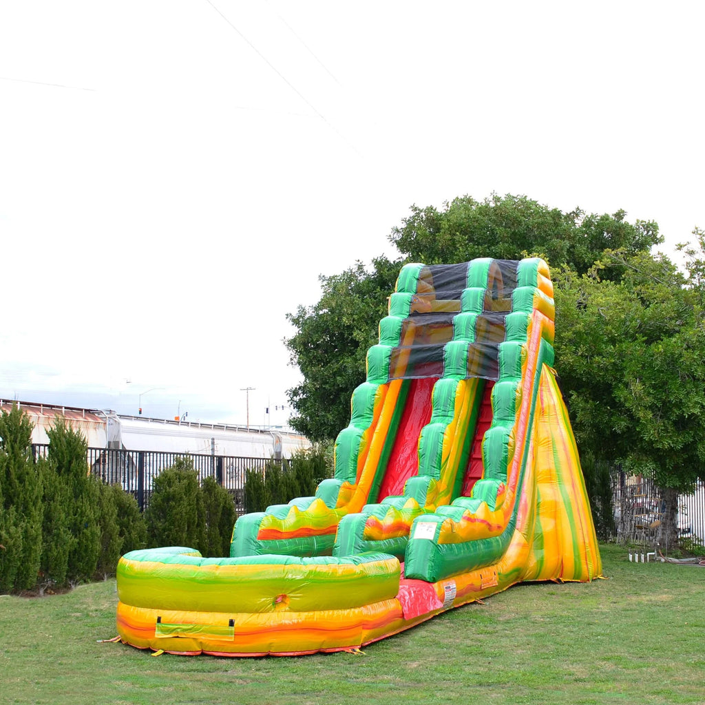Inflatable Water Slide with Splash Pool R6746