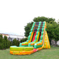 Inflatable Water Slide with Splash Pool R6746
