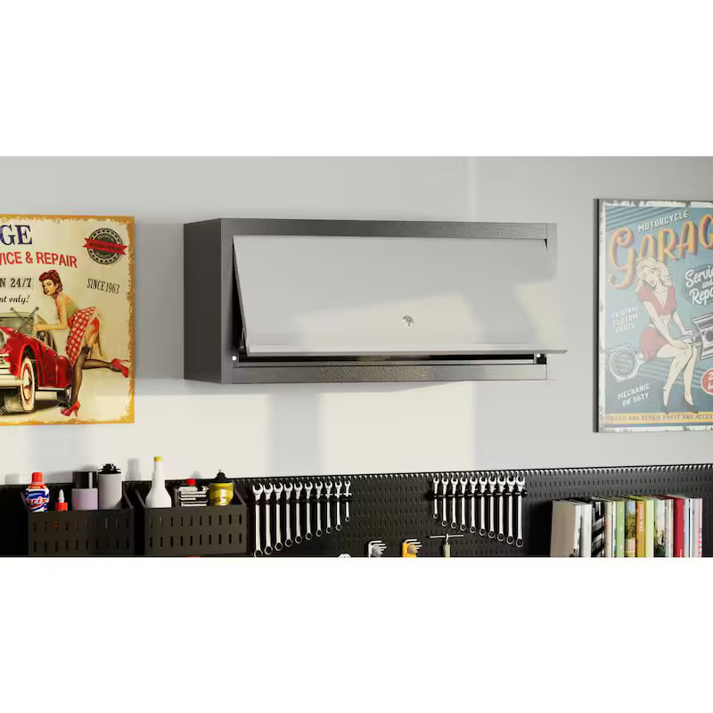 Wall-Mounted Cabinet with Up-Flip Door E527
