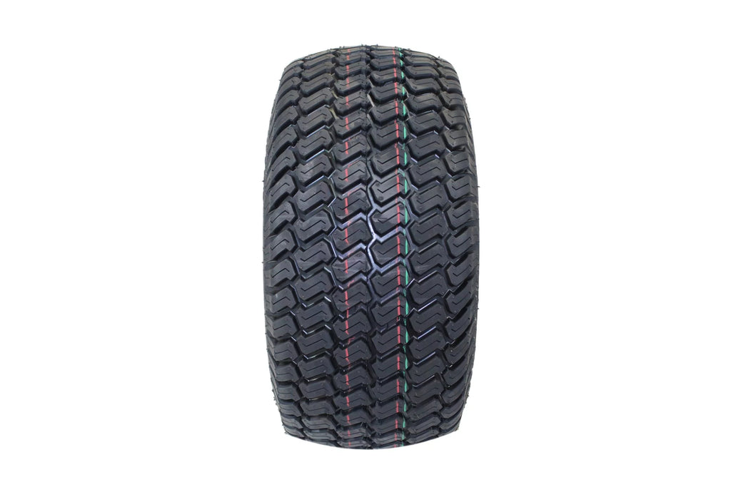 8 Matte Black Steel Golf Cart Wheels with Tires Set of 4 H130