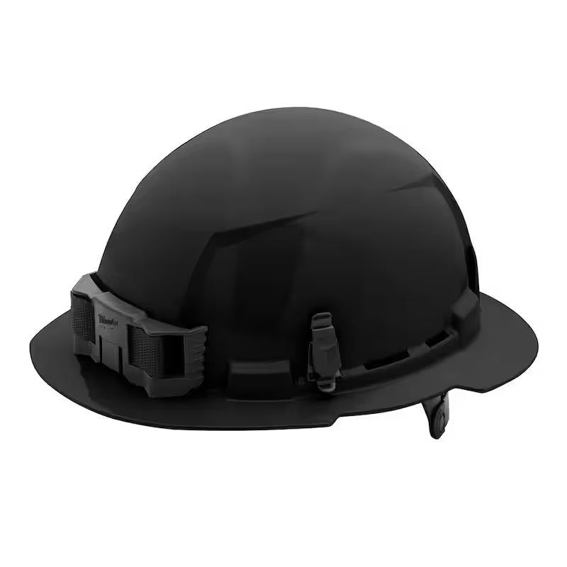 Black Class E Full Brim Non-Vented Hard Hat 5-Pack H62251