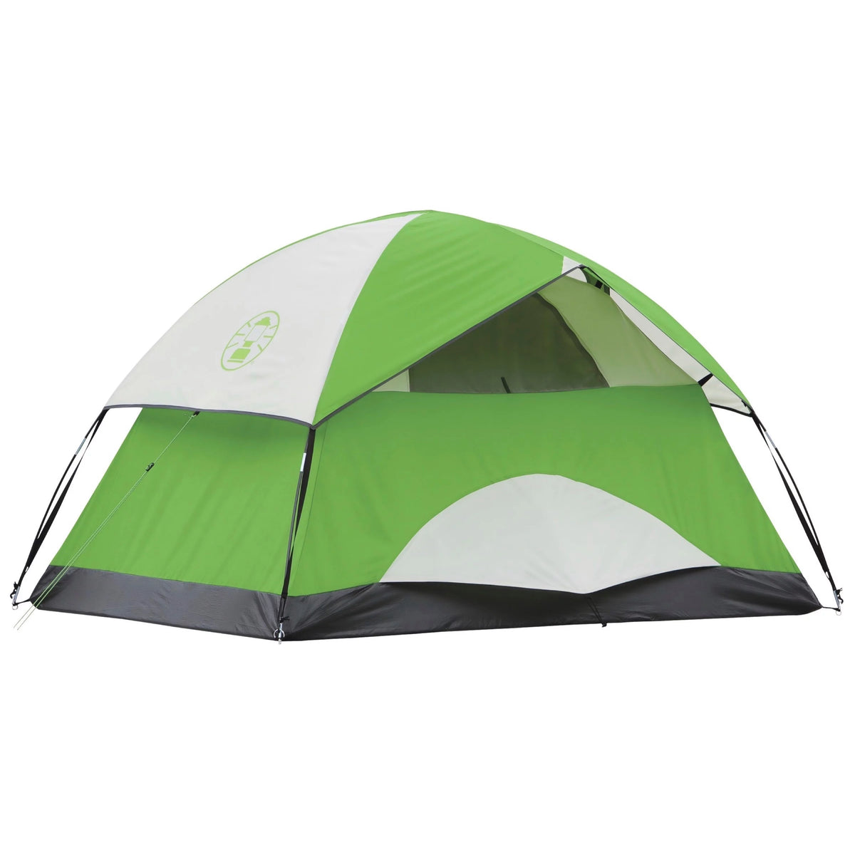 2-Person Weatherproof Dome Tent with E-Port, Green O72390