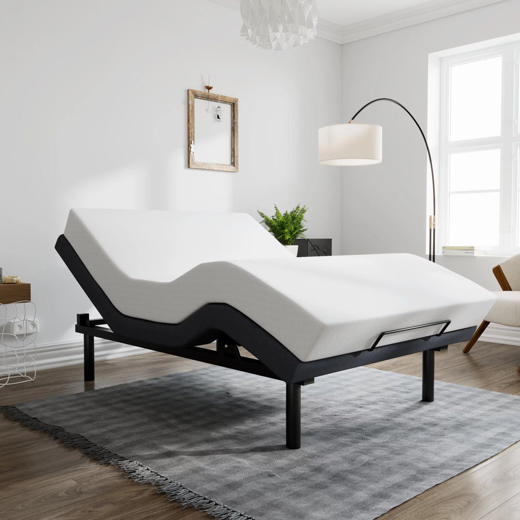 Queen Size Adjustable Bed with Wireless Remote E26182