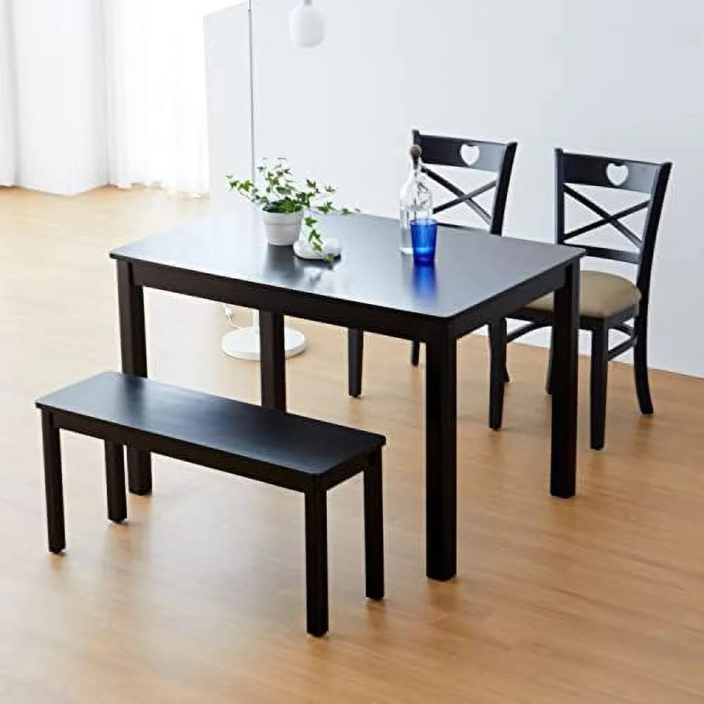 37.4" Wooden Dining Bench U7077