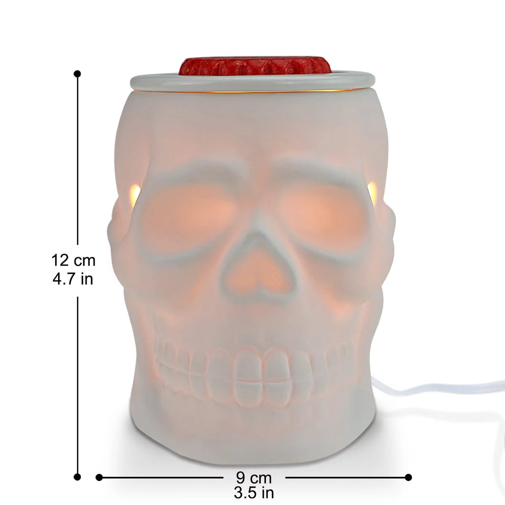 White Ceramic Electric Wax Warmer L3638