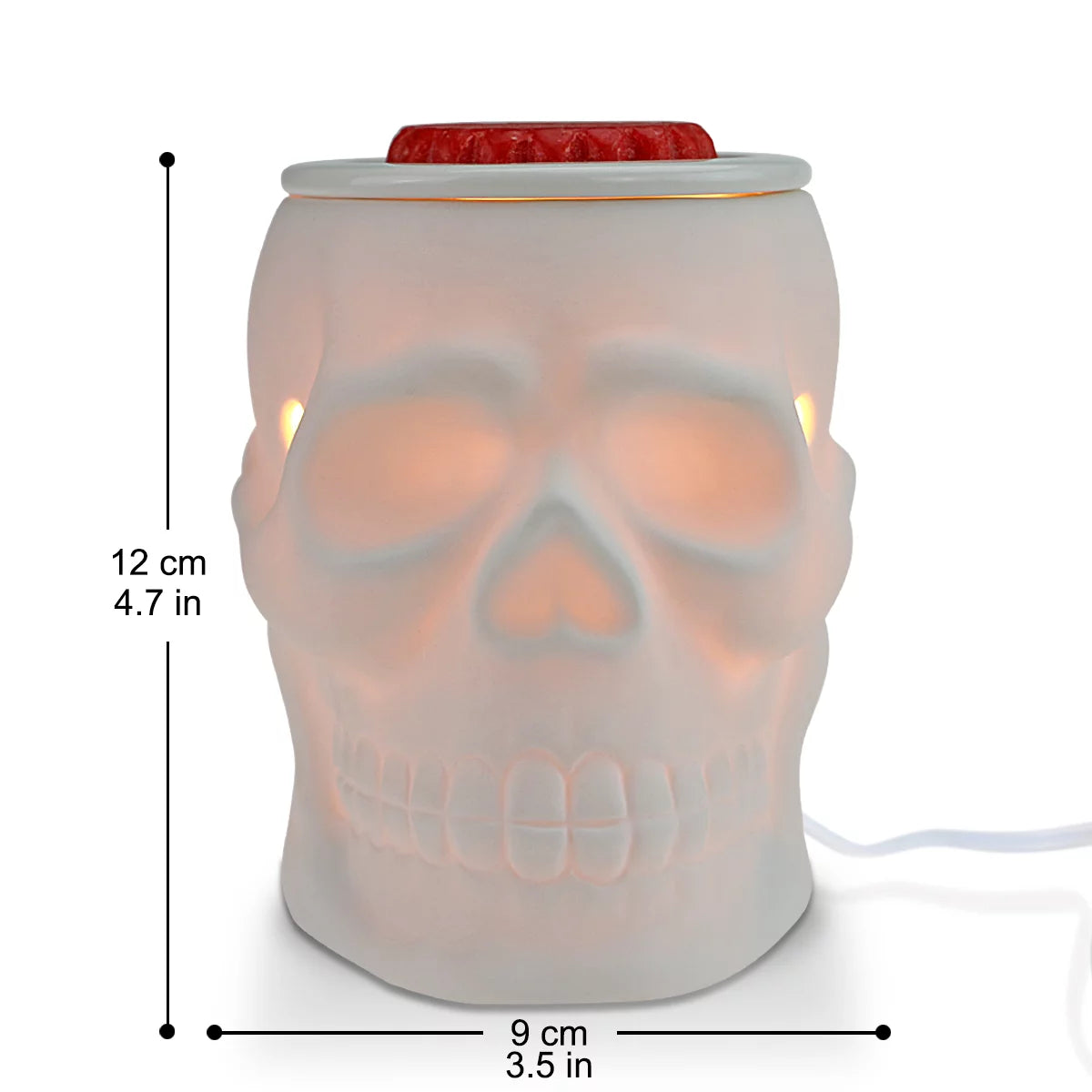 White Ceramic Electric Wax Warmer L3638