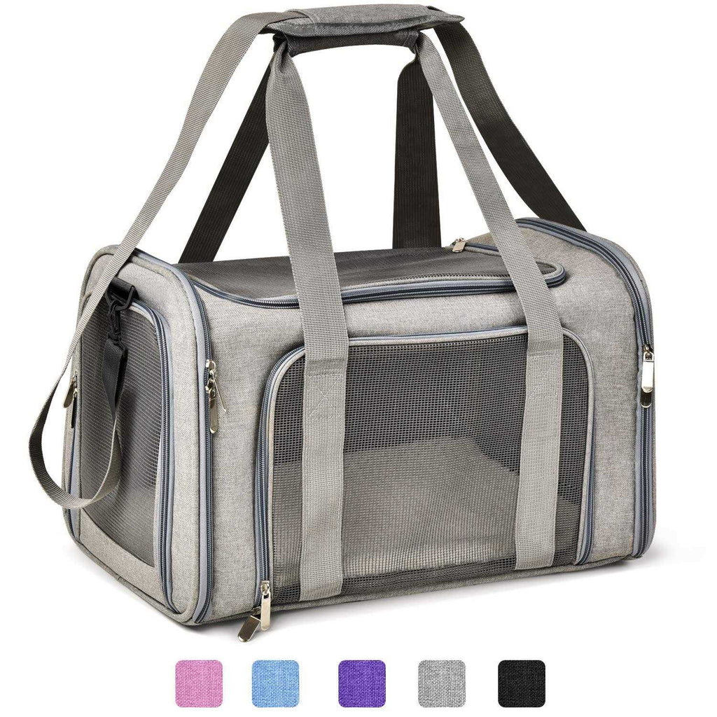 Cat Dog Pet Carrier for Small Medium Cats Puppies up to 15 Lbs V74004