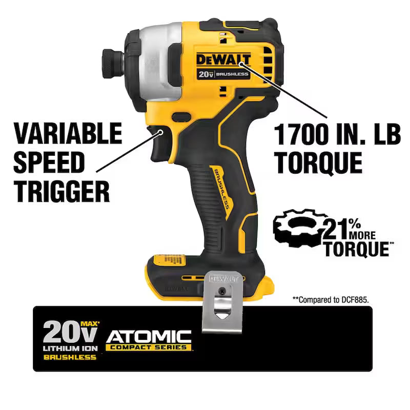 20V MAX Cordless Brushless 4 Tool Combo Kit J16073