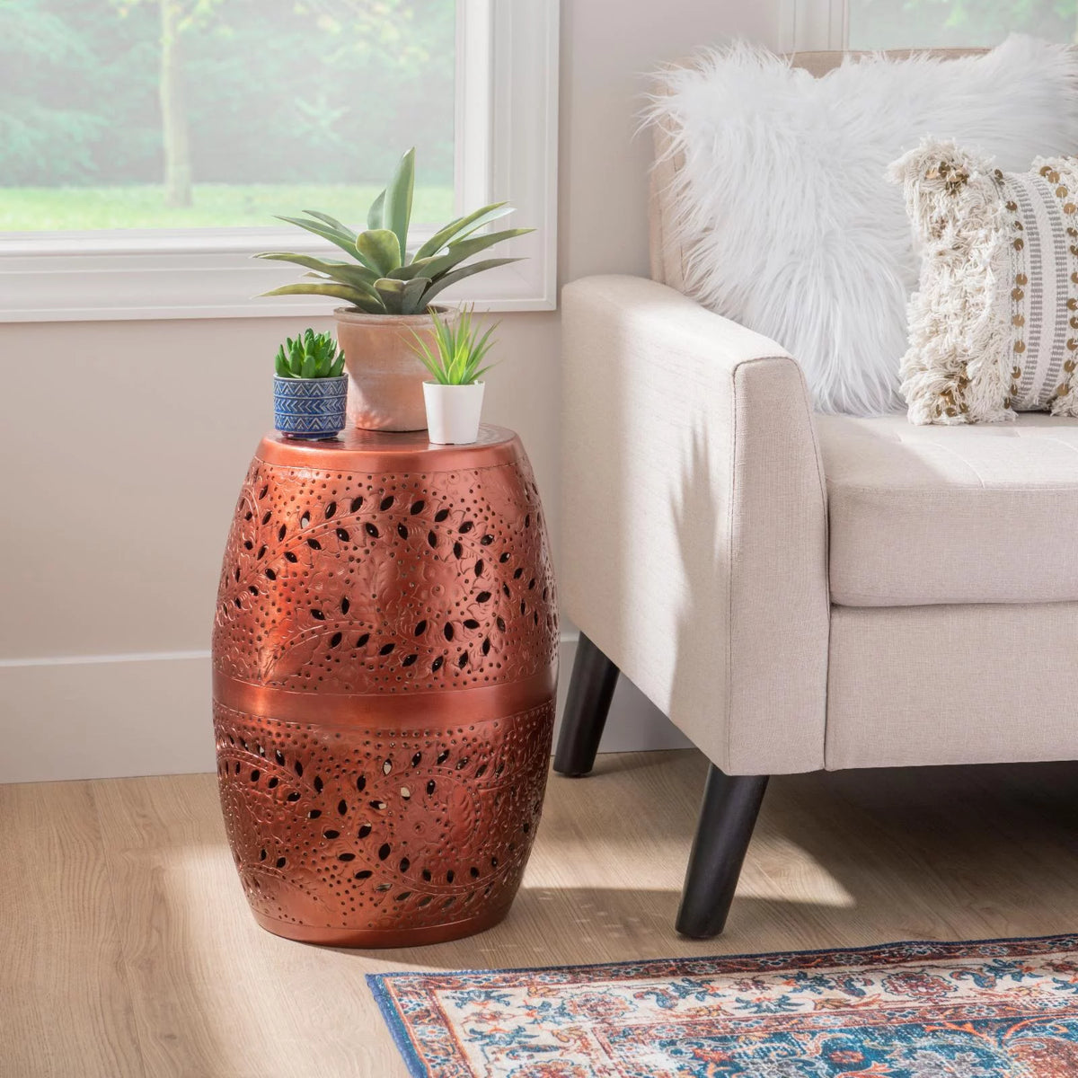 Aluminum Side Table T6408